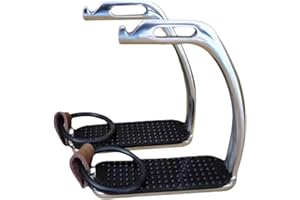 Amagogo Horse Riding Stirrups 2X English Riding Safety Stirrup for Equestrian Sports