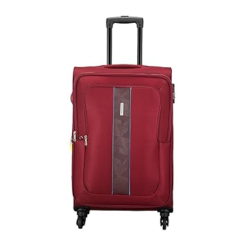 Aristocrat Polyester 41.5 cms Red Softsided Check-in Luggage (STESIW69RED)
