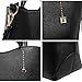 Hynes Victory Womens Boutique Top Handle Handbag (Black)