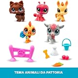 Littlest Pet Shop Barnyard 5 Pack Gen 7 Series 1 Pets 56-60 view 3
