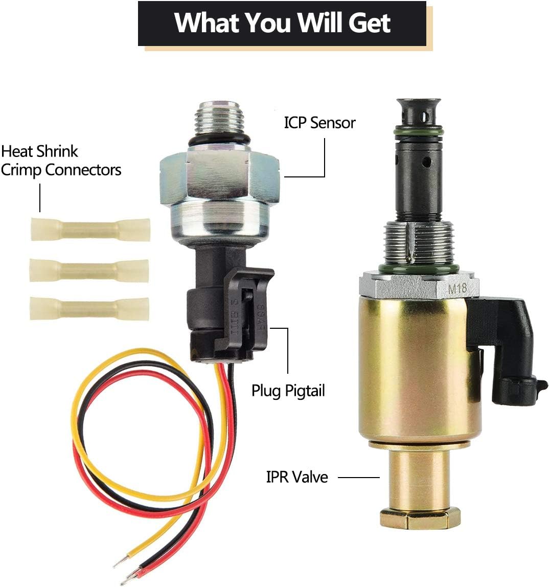 amazon com 7 3l fuel injection pressure regulator sensor ipr valve icp control with electrical connector pigtail wire harness sensor for ford f 250 f 350 f 450 f 550 f 650 f 750 e 350 e 450 e 550 1829856c91 automotive 7 3l fuel injection pressure regulator sensor ipr valve icp control with electrical connector pigtail wire harness sensor for ford f 250 f 350