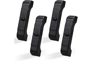 LEETUTA Rubber Radiator Insulator Pads 3 Core Radiator Support Bushings for Chevrolet GMC Buick Pontiac Oldsmobile Omega Upper and Lower Mounting Cushion Replace 4012-326-681S(Black,4 Packs)