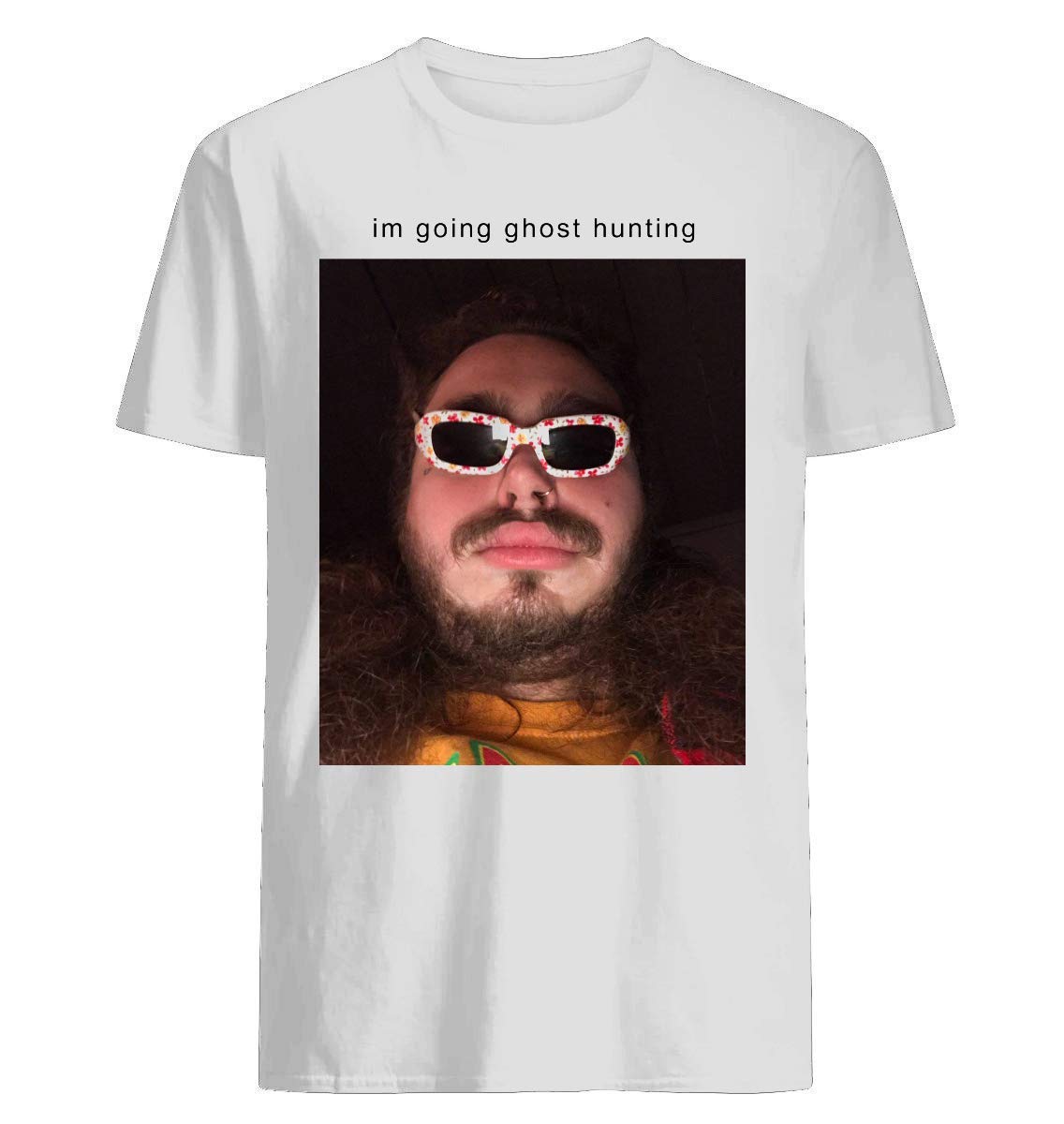 Post Malone Going Ghost Hunting 4 Short Sleeve, For Unisex T Shirt