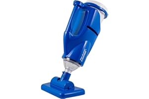 POOL BLASTER Catfish Cordless Pool Vacuum for Spot-Cleaning, Hot Tubs & Spas, up to 45 Min Runtime, Quick, Efficient, Handheld Rechargeable, Swimming Pool Cleaner, Above Ground & Inground Pool Steps