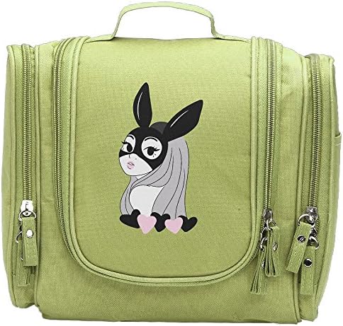 Women Ariana Grande Dangerous Casual Cosmetic Makeup Travel Backpack KellyGreen
