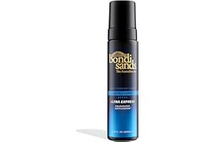 Bondi Sands Express Self Tanning Foam, Lightweight, Fragrance Free Self-Tanner for an Even, Streak-Free Tan, 6.76 fl oz