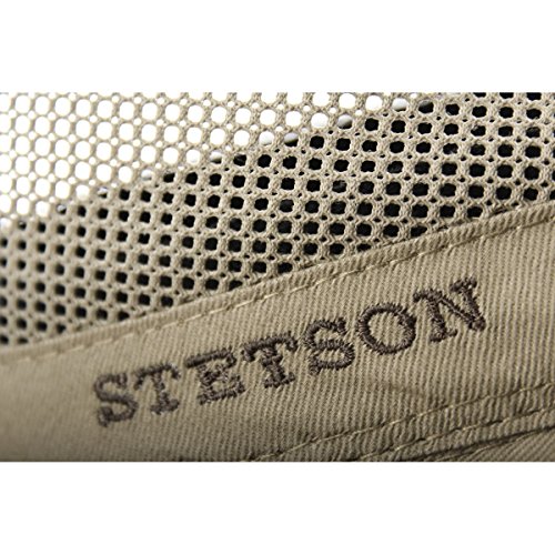 Stetson Takani Safarihut Damen/Herren - Hut aus 100% Baumwolle - Stoffhut mit UV-Schutz 30 - Sonnenhut mit Kinnband… – Bild 3