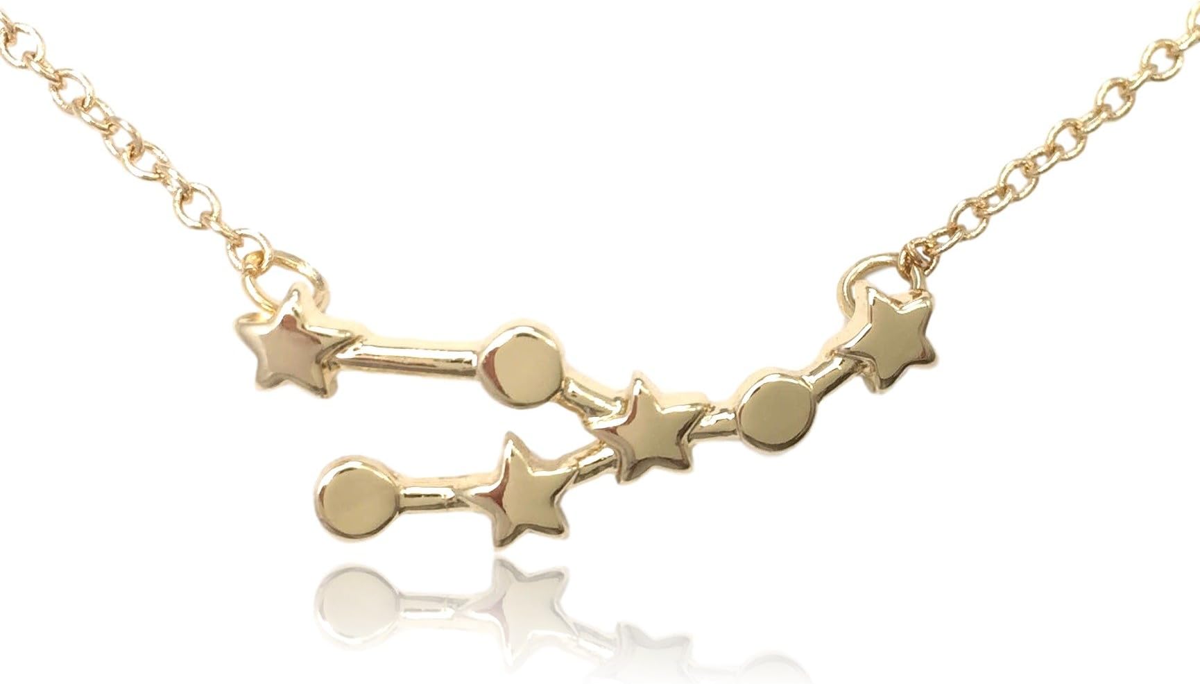 Clayton Online Sales COS (TM) Zodiac Constellation Sign Symbol Pendant Necklace