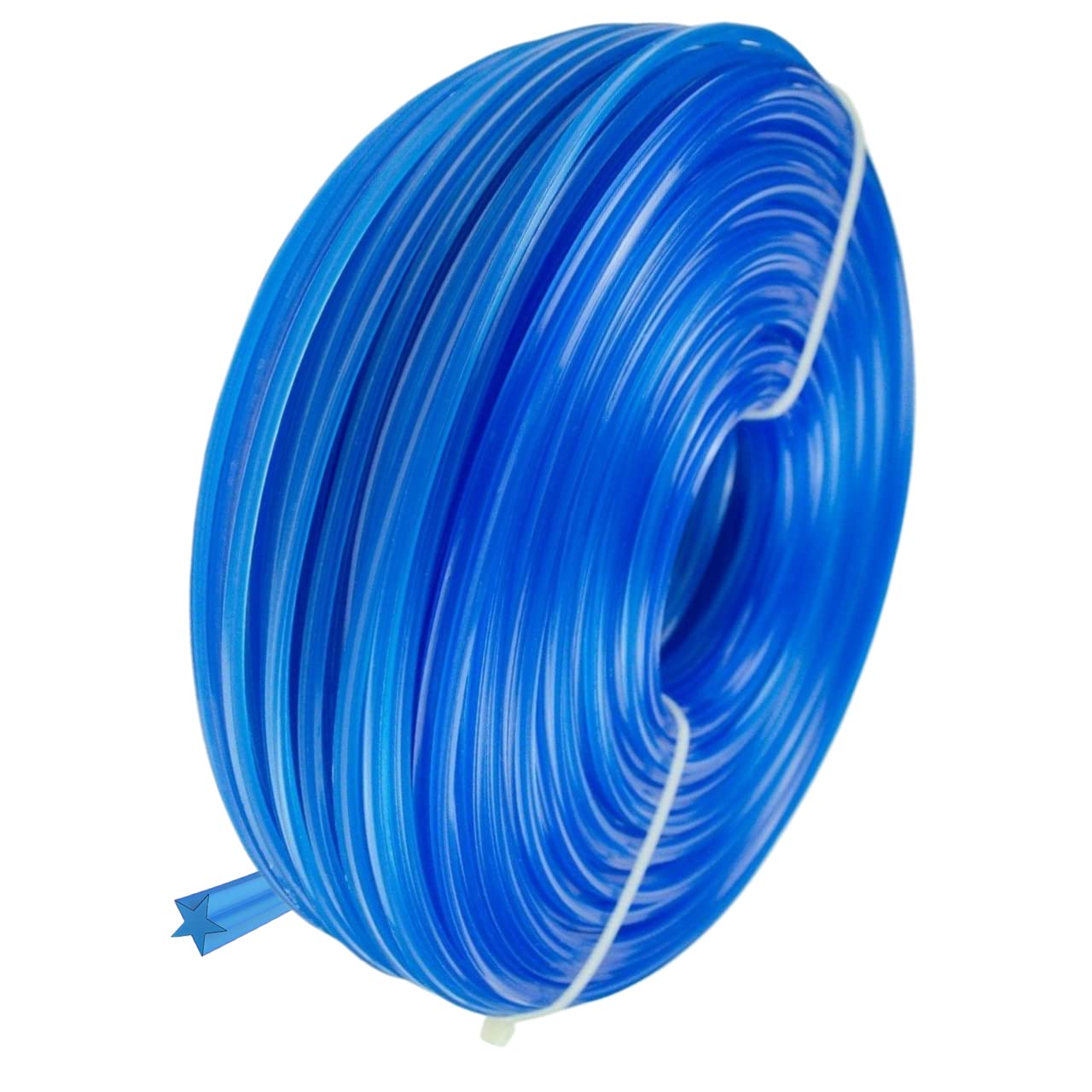 GARDENIX mowing line trimmer line 2.4 mm x 100 m 5-KANT lawn trimmer line nylon line