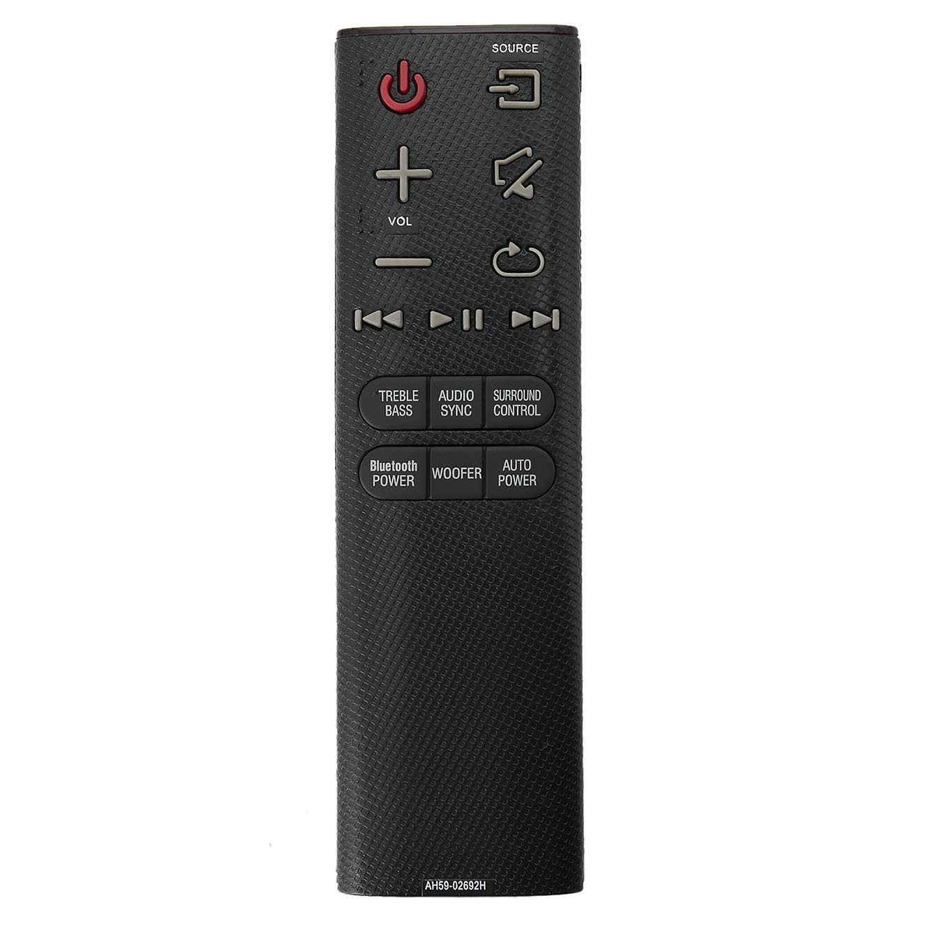 VINABTY AH59-02692H Replacement Remote Control Fit for SAMSUNG Soundbar Speaker System HW-J370 HW-J470 HWJ370 HWJ470