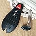 SaverRemotes 3 Button Key Fob Compatible for Dodge Challenger, Chrysler 300, RAM 1500 2500 3500, Grand Caravan, Charger Keyless Entry Remote Replacement for M3N5WY783X IYZ-C01C