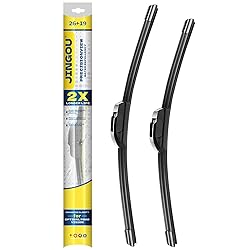 JINGOU 26''+19'' Front Windshield Wiper Blades