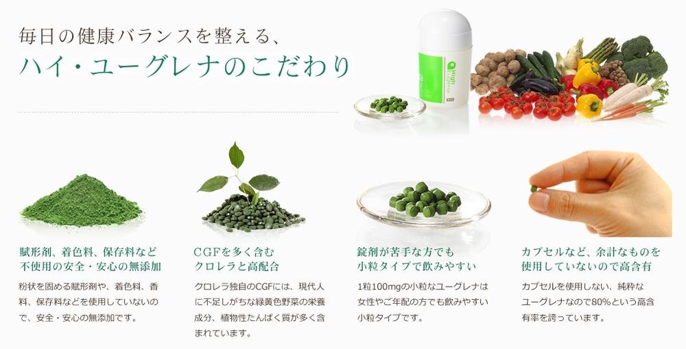 超目玉 栄養補助食品 B00rxam7s8 ハイユーグレナ ７２ｇ １００ｍｇ ３６０粒 ２本 サプリ お得な２個セット ミドリムシ 季節のおすすめ商品 Www Aiq Aiq Com Mx