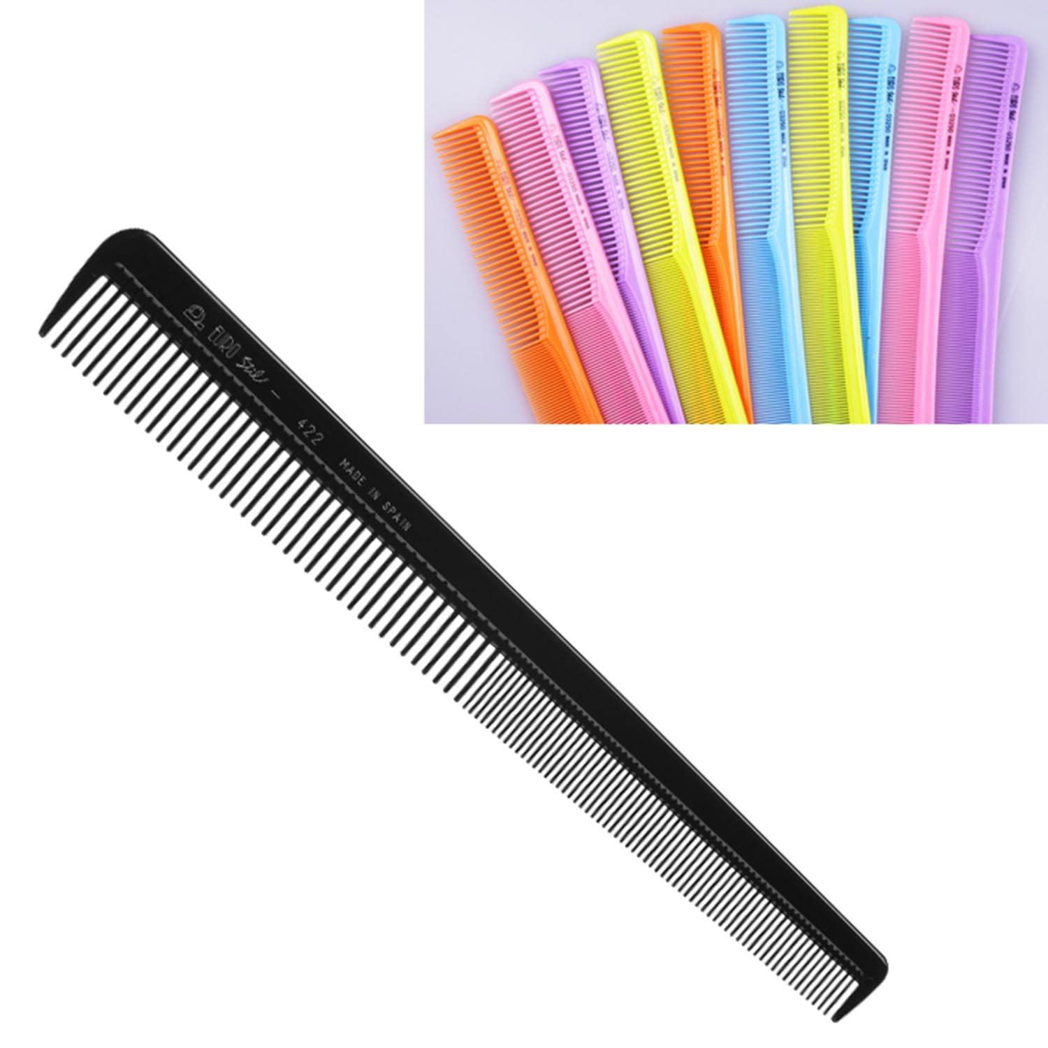 Eurostil Peluquero Peine 18 cm Special 1Un