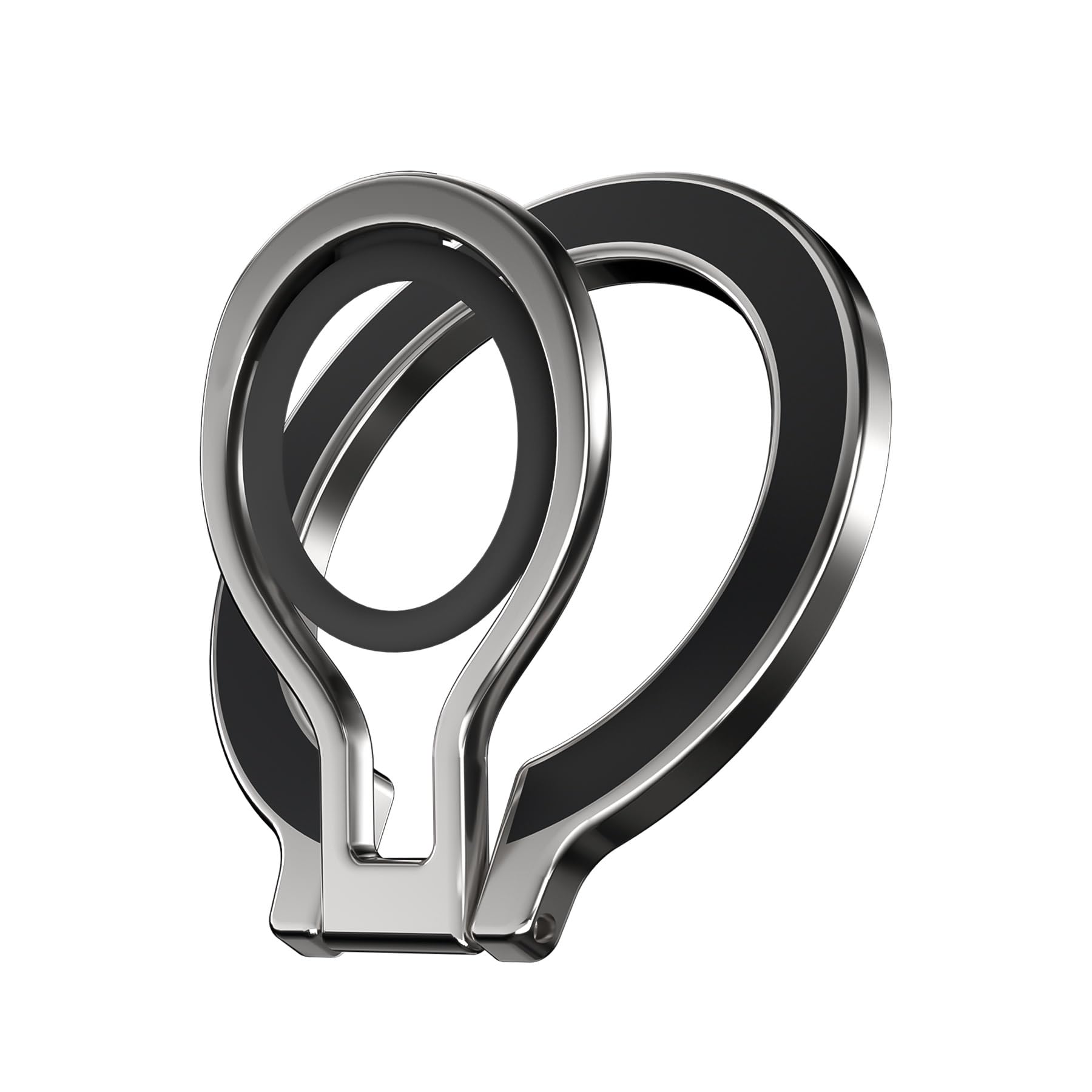 FiKavi Thin Magnetic Phone Ring Holder for Magsafe, Lightweight Phone Finger Snap Grip Kickstand Accessories Compatible with iPhone Pixel