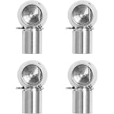 ARANA Gas Strut End Fittings for 10mm Ball Stud with M8 Female Thread, 4Pcs | Gas Spring Shocks Lift Support Sockets, 316 Stainless Steel Rust-Resists, Durable &amp; Quick Release, Easy Install