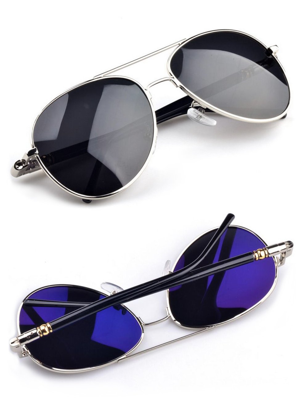 IALUKU Classic Aviator Polarized Sunglasses For Women Men Pilot Coating Lens