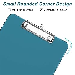 Rimilak Plastic Clipboards with Low Profile Metal