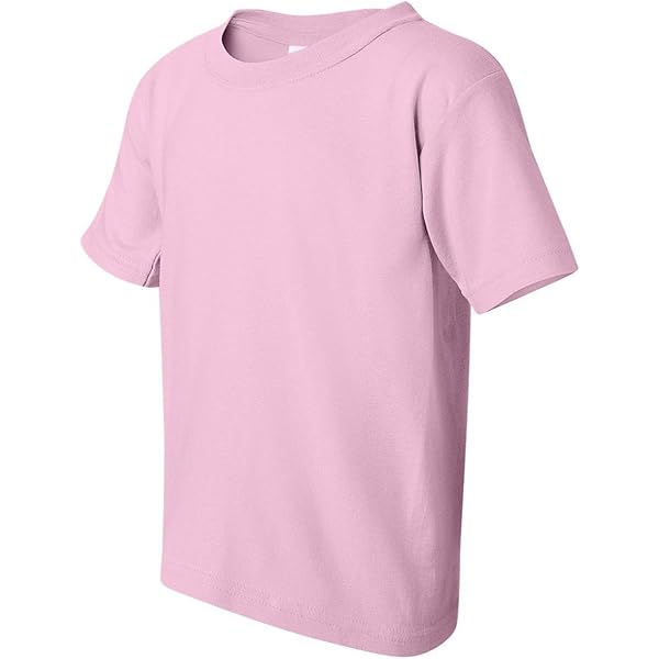 Tシャツ・カットソー PINK COTTON T-SHIRT Amazon.com: Gildan Boys Heavy Cotton T-Shirt(G500B)-Light