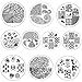 Born Pretty 10 Pcs BP21-30 Nail Art Stamping Plate Stamp Template Image Plates