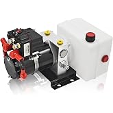 141111 Hydraulic Power Unit with 2.7QT Pump Reservoir Kit fits for Lippert | 12VDC 0.8KW Hydraulic Power Unit 643150 1-866-524-7821 1-866-524-SVC1