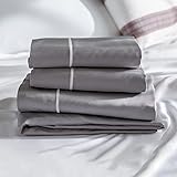 Layla Bamboo Bed Sheets | 100% Viscose from Bamboo | Breathable with Temperature Control | Soft, Silky, and Light Bed Sheets
