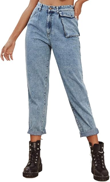 Just Jeans Ladies Light Blue Denim Washed High Modern Casual Waist Lounge Pants Spring Fashion Trend Versatile Trousers Pencil Jeans Amazon Co Uk Clothing