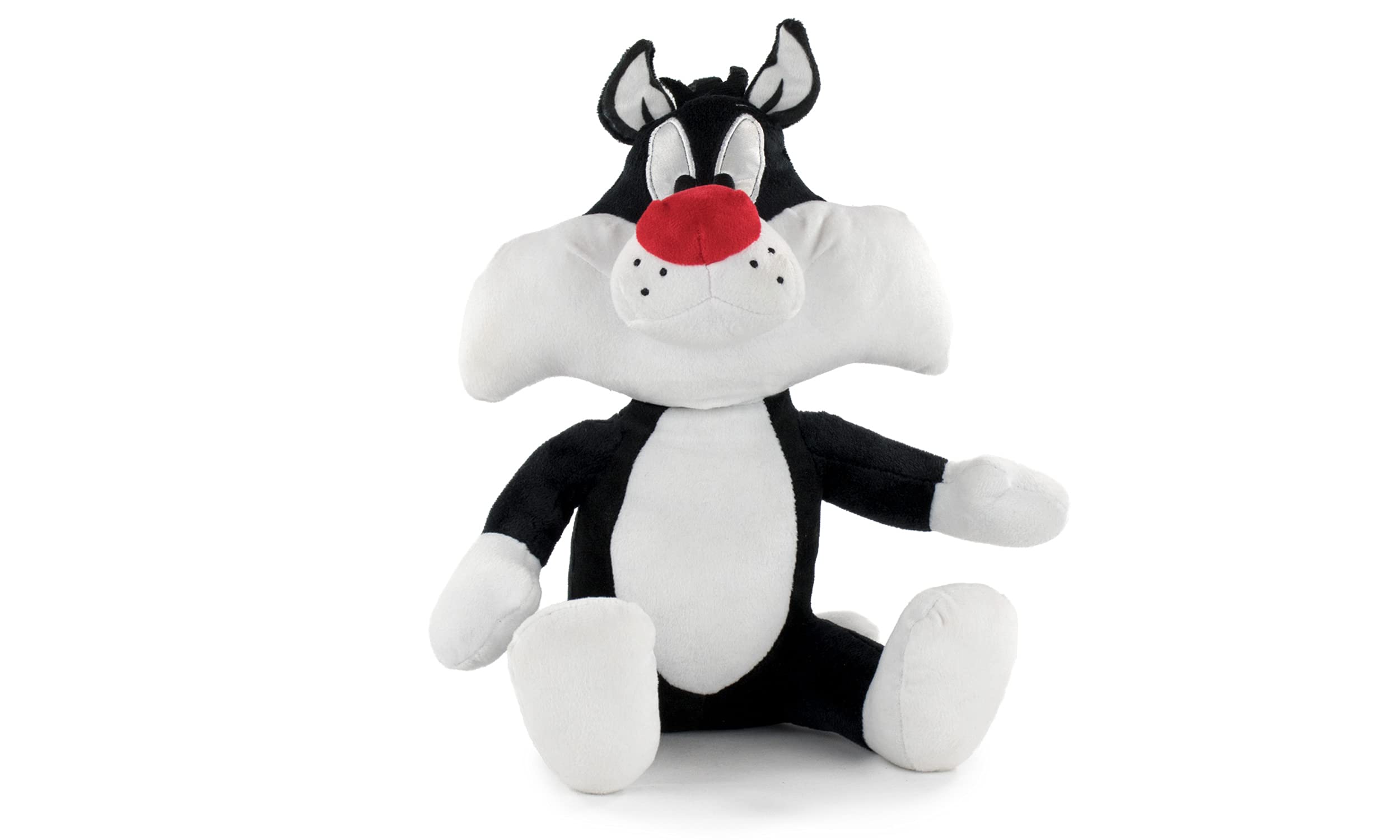 Looney Tunes - Plush toy Looney Tunes Sitting - Quality Super Soft (25/38cm, Sylvester the Cat)