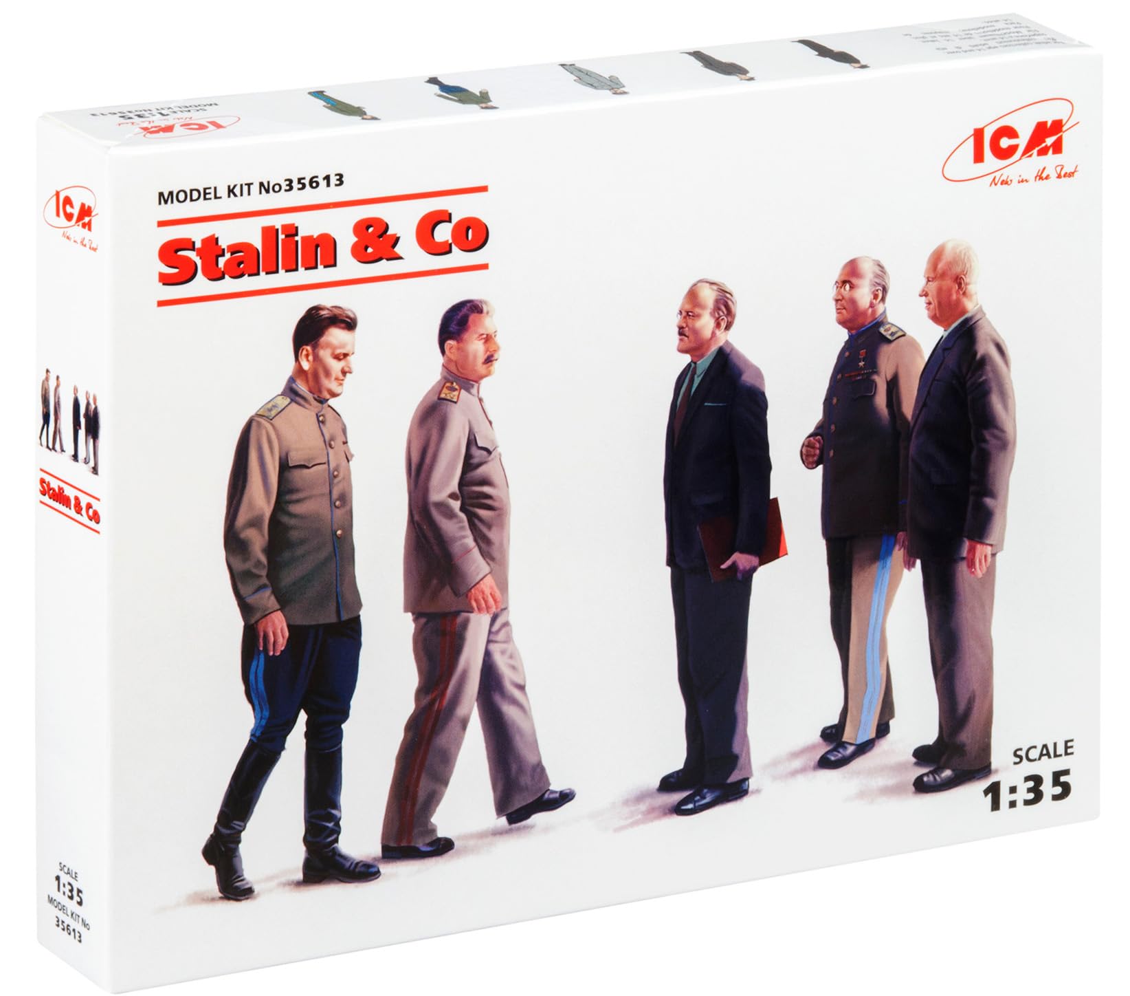 ICM 1:35 - Stalin & Co 5 Figs