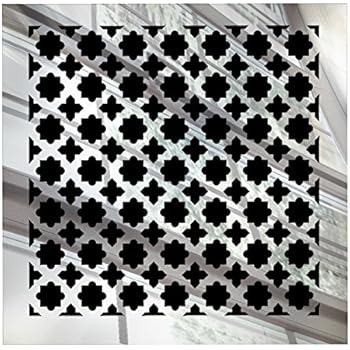 SABA Air Vent Cover Grille - Acrylic Fiberglass 8 x 8 Duct Opening (10