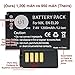 DOT-01 4X Brand 1200 mAh Replacement Blackmagic Pocket Cinema Batteries and Dual Slot USB Charger for Blackmagic Blackmagic Pocket Cinema Camera Digital Camera and Blackmagic Pocket Cinema Battery
