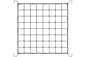 YEESTONE Trellis Netting, Scrog Net with 4 Hooks, 4x4 Trellis Nets for Grow Tent, Heavy-Duty Plant Net for Cucumber Gardening and Horticulture, Grow Tent Accessories(1 Pack)