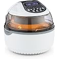 Klarstein Airfryer Friteuse à air chaud, grande capacité 10 litres