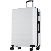 Amazon.com | AnyZip Luggage PC ABS Hardside Lightweight Suitcase