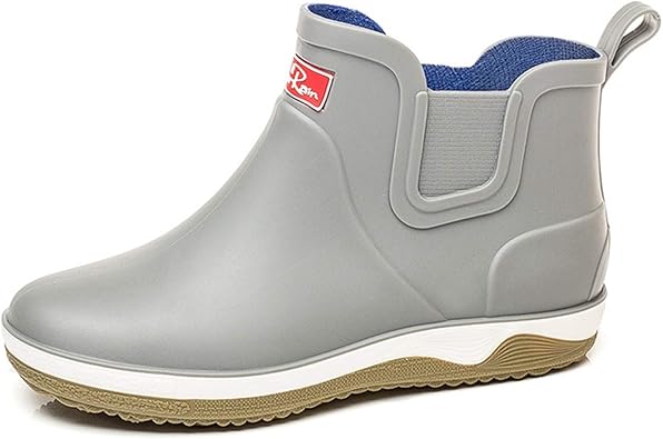 Amazon イグル レインブーツ メンズ レインシューズ 長靴 男性 完全防水 ショート 長靴 風防 防滑 無地 メンズ ショートブーツ 防滑 お釣り アウトドア 雨靴 長靴 洗車シューズ ワークブーツ カーデニング 通勤 雨 雪 裏起毛 防寒 防水 ブーツ