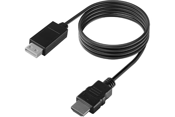 HOXIBSL 5ft WII to HDMI Converter Cable Adapter,for use with Full HD 1080P Devices with an HDMI Port,Compatible with WII,U,HDTV, Monitor (Black)