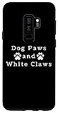 Galaxy S9+ Funny Dog Lovers for owner gift Dog Paws
