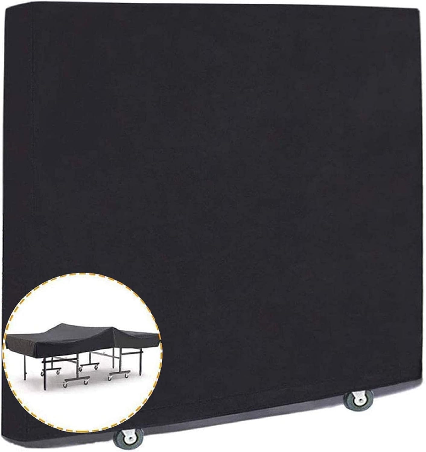 ORANDESIGNE Table Tennis Table Cloth Cover Ping Pong Table Waterproof Cover Protective Cover - Oxford Fabric Universal Fit 7 x 63 x 27 x 7.8 Inch with Zip : Sports & Outdoors