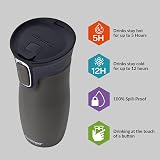 Contigo West Loop Autoseal Travel Mug 470 ml Gunmetal Stainless Steel view 2