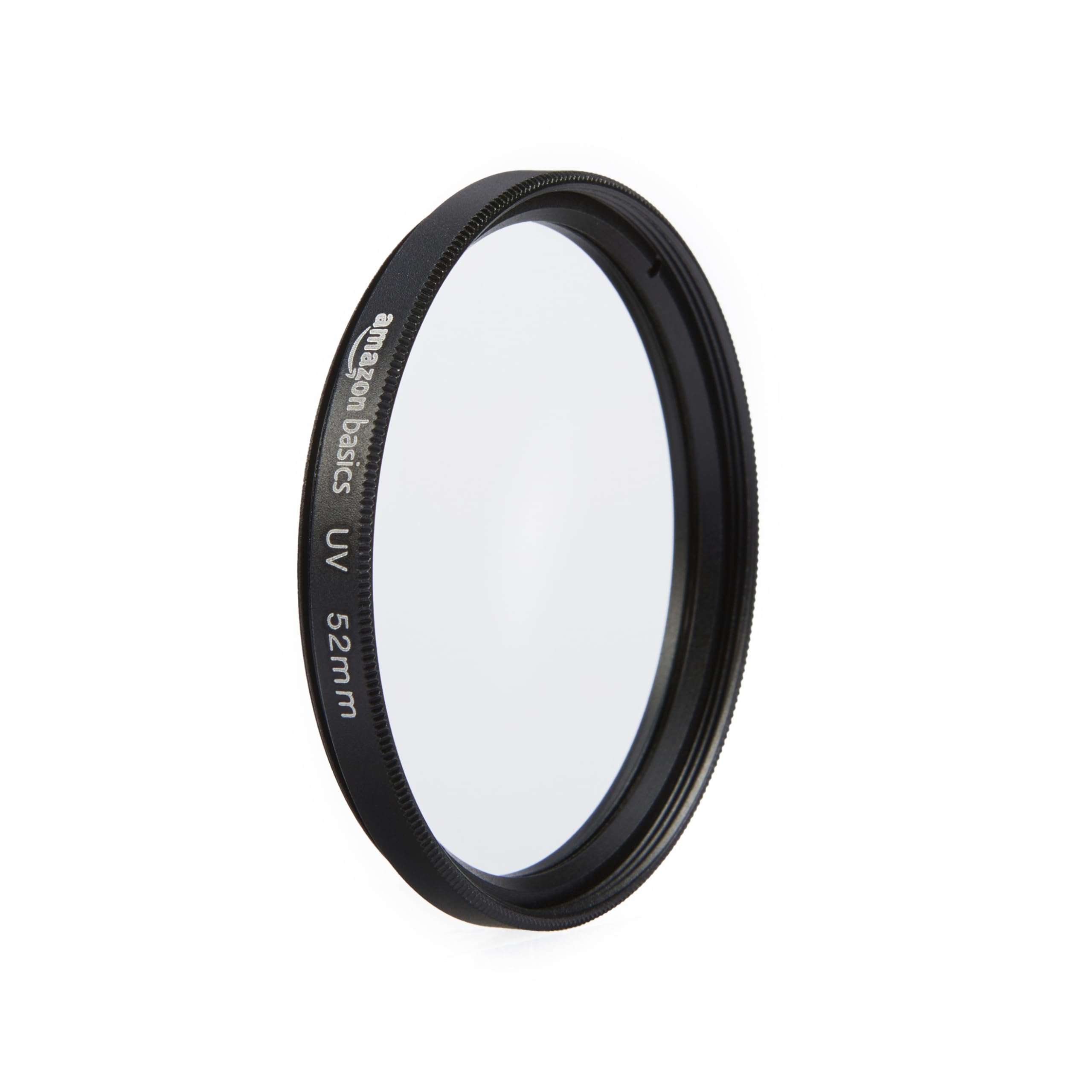 Amazon Basics 52 mm Circular UV Protection Filter for Clearer Pictures, Protects from Dust, Dirt and Scratches