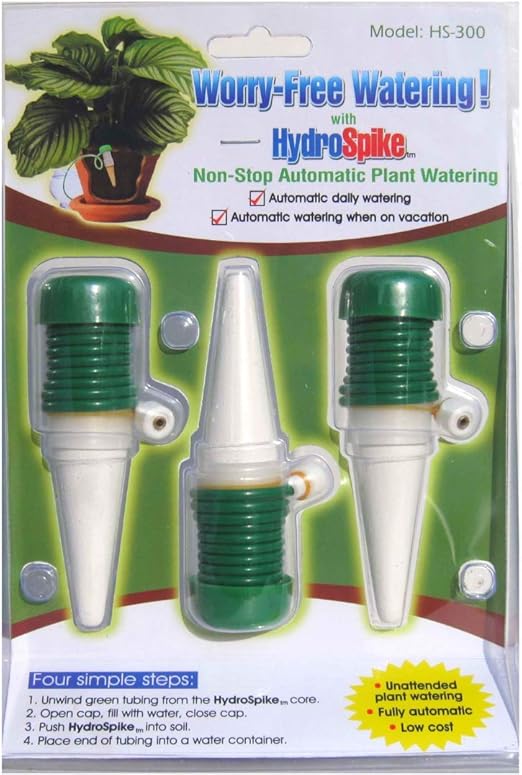 Amazon Com Hydrospike Hs 300 3 Pack Worry Free Automatic Plant