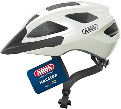 ABUS Macator Road Bike Helmet Unisex Adjustable Visor Braids Ready