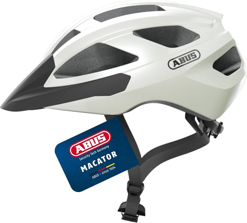 ABUS Macator Road Bike Helmet Unisex Adjustable Visor Braids Ready