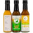 Hot Ones Hot Sauce Challenge Set - Season 26 Warmup Pack - Hot Sauce Gift Sets - Hot Sauce Variety Pack - Unique Small Batch Hot Sauce Sampler Gift Set - 5 fl oz Bottles (3-Pack)