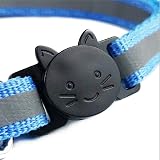 Tafeiya 12 Pack Reflective Cat Collars Quick Release Safety Buckle Multi-Color view 3