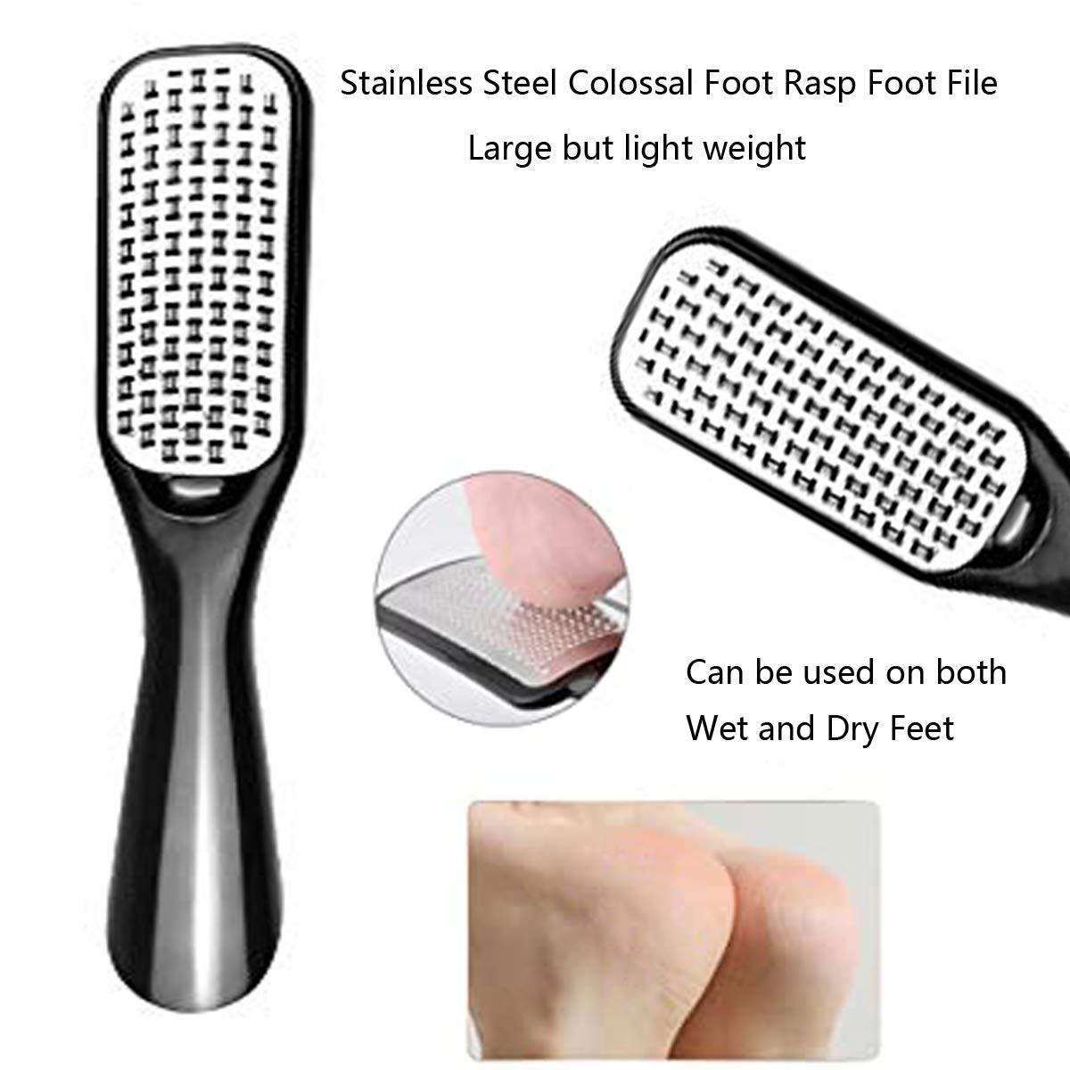 ALCKYSIR 23-In-1 Professional Pedicure Tool Set, with Foot Files and Rasp, Foot Grinder Callus Cuticle Remover, Toenail Clippers Set with Portable Storage Box for Women and Men : Beauty