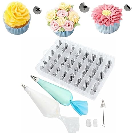 Home Garden Bags Kitchen Dining Bar 62pcs Professional Cake