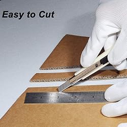 WEKOIL 30Pcs Snap Off Utility Knife Blades with 3