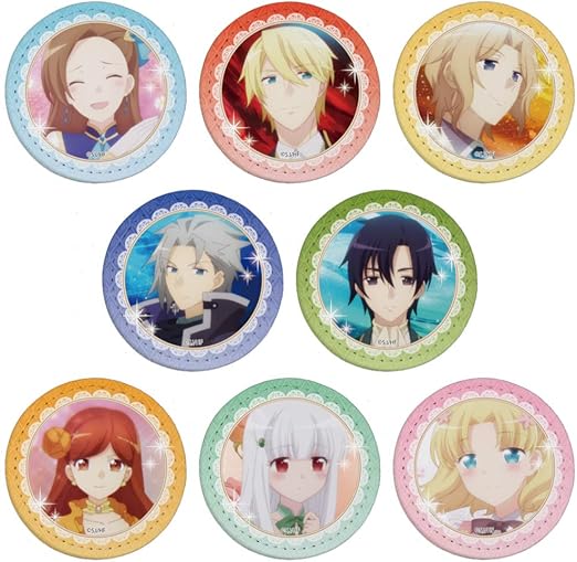 Amazon シーエスフロント 乙女ゲームの破滅フラグしかない悪役令嬢に転生してしまった レザーバッジ 01 第1弾 Box バッジ ホビー