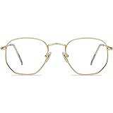 SOJOS Small Blue Light Blocking Glasses Hexagonal